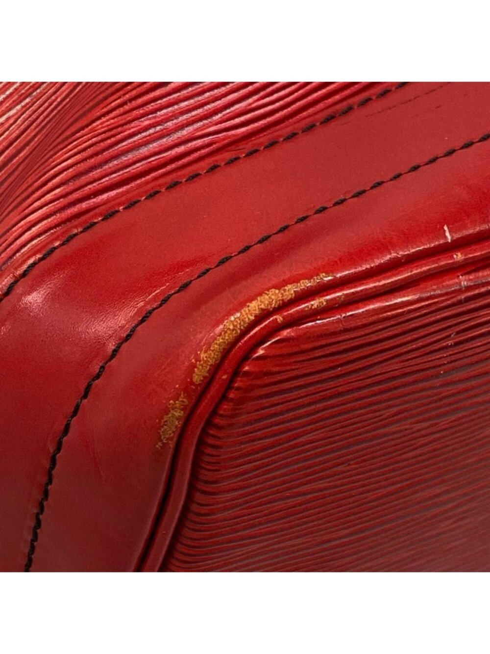 Louis Vuitton Shoulder Bag Epi Noe Castilian Red Leather - Picture 6 of 13